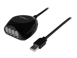 STARTECH 15m USB 2.0 Kabel aktiv mit 4