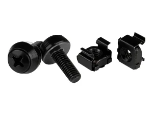 STARTECH 100 Pkg M6 Screws and Cage Nuts