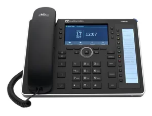 445HD IP-PHONE POE GBE BLACK WITH INTEGRATED BT AND DUAL BAND