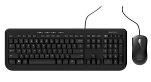 WIRED DESKTOP 600 IT LAYOUT QWERTY BLACK IT LAYOUT
