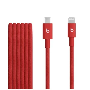 BEATS USB-C TO LIGHTNING WOVEN CABLE (1.5 M) RAPID RED
