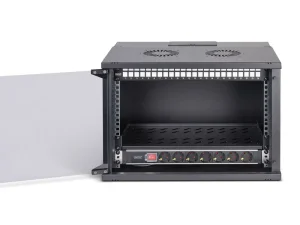 DIGITUS 48,26cm Netzwerk-Set 7HE Wandgeh