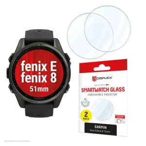 DISPLEX GLASS GARMIN FENIX E/FENIX 8 51MM