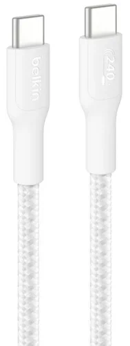 BELKIN BOOST CHARGE 240W GEFLOCHTENES USB-C / USB-C-KABEL