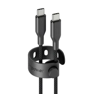 RACING 60W USB-C TO USB-C CABLE USB 2.0 2M SPACE BLACK
