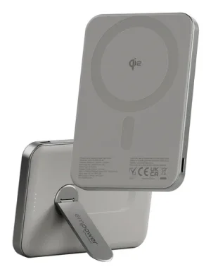 EMPOWER BANK W. SPIN STAND 5000MAH TITANIUM