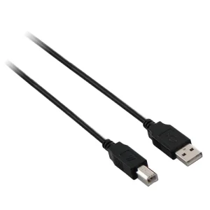 USB2.0 A TO B CABLE 5M BLACK M/M 100PCT COPPER CONDUCTOR .