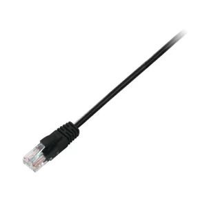 CAT6 ETHERNET BLACK UTP 50CM RJ45 100 COPPER SNAGLESS