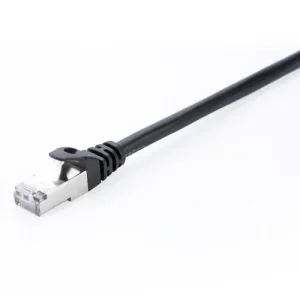 CAT6 ETHERNET BLACK STP 5M RJ45 100 COPPER SNAGLESS