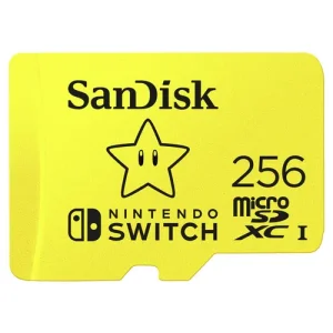 SANDISK NINTENDO MICROSDXC SQXAO 256GB UHS-1