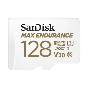 MAX ENDURANCE MICROSDHC 128GB CARD WITH ADAPTER
