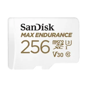 MAX ENDURANCE MICROSDHC 256GB CARD WITH ADAPTER