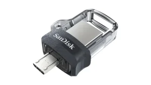 SANDISK ULTRA DUAL DRIVE M3.0 256GB GREY AND SILVER 130 MB/S