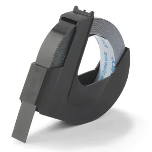 DY EMB 3/8 9MM 10PK BLK TAPE GLOBAL