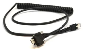 CABLE SHIELD USB SER A LOCK CONNECTOR VC70 12IN COILED