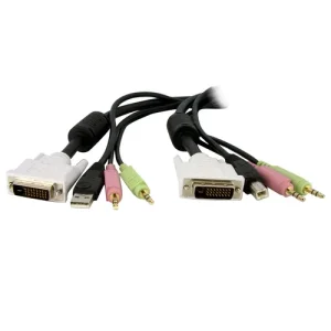 4X1 USB DVI KVM SWITCH .