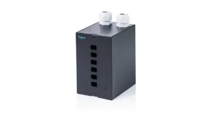 FIBER DIN RAIL PATCH MODULE 6X SC SX / LC DX