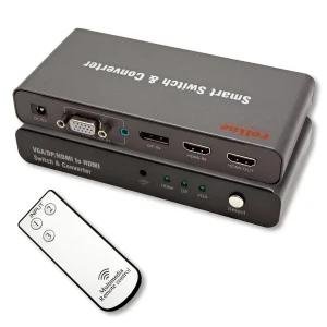 ROLINE HDMI/VGA/DP zu HDMI Konverter-Switch