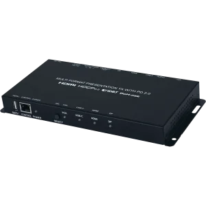 UHD+ HDMI/DP/VGA/USB Type-C to HDBaseT Switcher