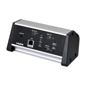 UHD+ 3x1 Multi-Format to HDBaseT Table Box with PoH (PD)
