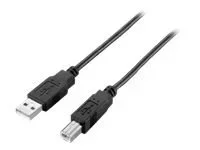 Kabel USB 2.0 3.0m Stecker A/Stecker B black
