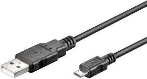 Kabel USB 2.0 1.8m Stecker A/Stecker Micro-B