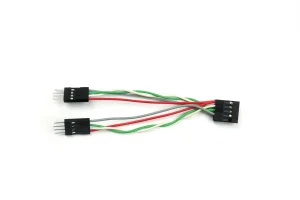 Kabel USB2.0 Mainboard Splittter 90 mm 2x USB Pfostenleiste