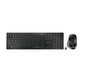 CHERRY Desktop DW 9500 SLIM [ES] WL AES black/grey BT  Lithium Akku - wochenlange Nutzung ohne Aufladung