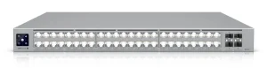 Ubiquiti Switch UniFi 16x2.5G RJ45/32x10G RJ45/4xSFP28 Managed PoE++ 1080W 19" Rack-Mountable, 1,3" Touchscreen