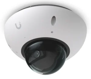 Ubiquiti Camera G6 Dome White 4K 30fps UVC-G6-DOME-W 1/1.8" 8MP image sensor, Multi-TOPS AI Engine, and