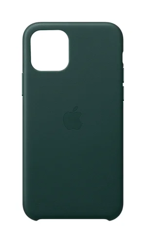 Apple Leather Case for iPhone 11 Pro forest green