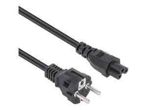 MH Stromkabel C5 auf Schutzkontakt 1m