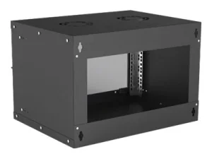 INT 19Z Wandverteiler 6HE T:40cm schwarz