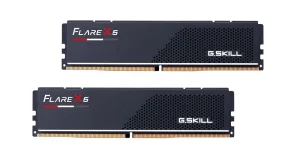 G.Skill DDR5 RAM 32GB (2x16GB Dual-Kit) PC6000 CL32 32FX5 Flare X5 black (AMD optimiert)