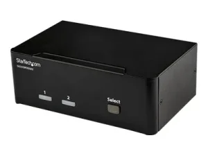 STARTECH 2 Port Dual DP KVM Switch - 4K