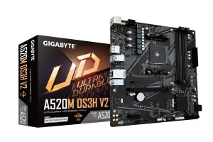 GIGABYTE A520M DS3H V2 AM4 DDR4 Micro