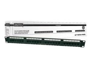 DIGITUS Patch Panel 48,3cm 24Port Cat5e