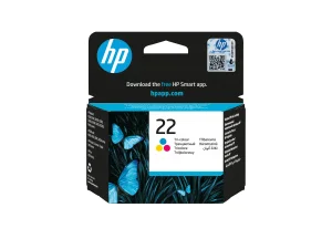 HP 22 original ink cartridge tri-colour