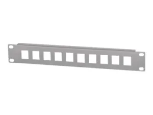 INT 10Port Patchpanel 25,4cm unbestueckt