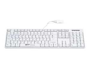 Gett TKL-105-GCQ-IP68-Kgeh-White-USB-DE