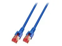 EFB Patchkabel Cat6 S/FTP BLAU 0,15m