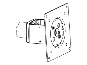 ERGOTRON DS100-Display-Schiebehalterung