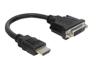 DELOCK Adapterkabel HDMI St > DVI 24+1 B