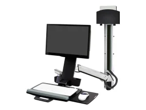 ERGOTRON SV Sit-Stand Combo System black