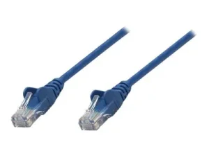 INT Netzwerkkabel Cat6A S/FTP 0,25m blau