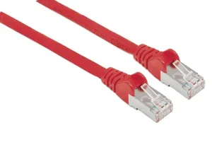 INT Netzwerkkabel Cat6A S/FTP 10m rot