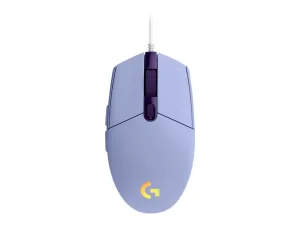 LOGI G203 Lightsync Gaming Mouse LILAC