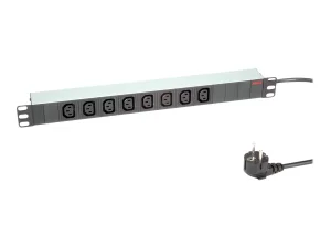 ROLINE 48,26cm-Steckdosenleiste 8fach 2m