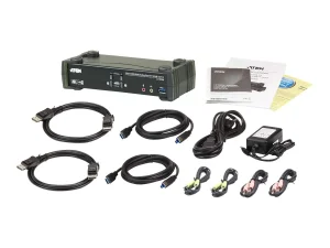 ATEN CS1922M 2-Port USB3.0 4K KVM Switch