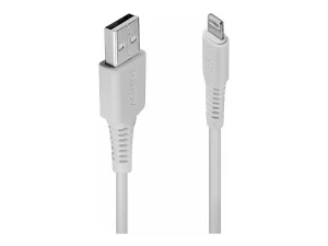 LINDY 1m USB an Lightning Kabel weiss